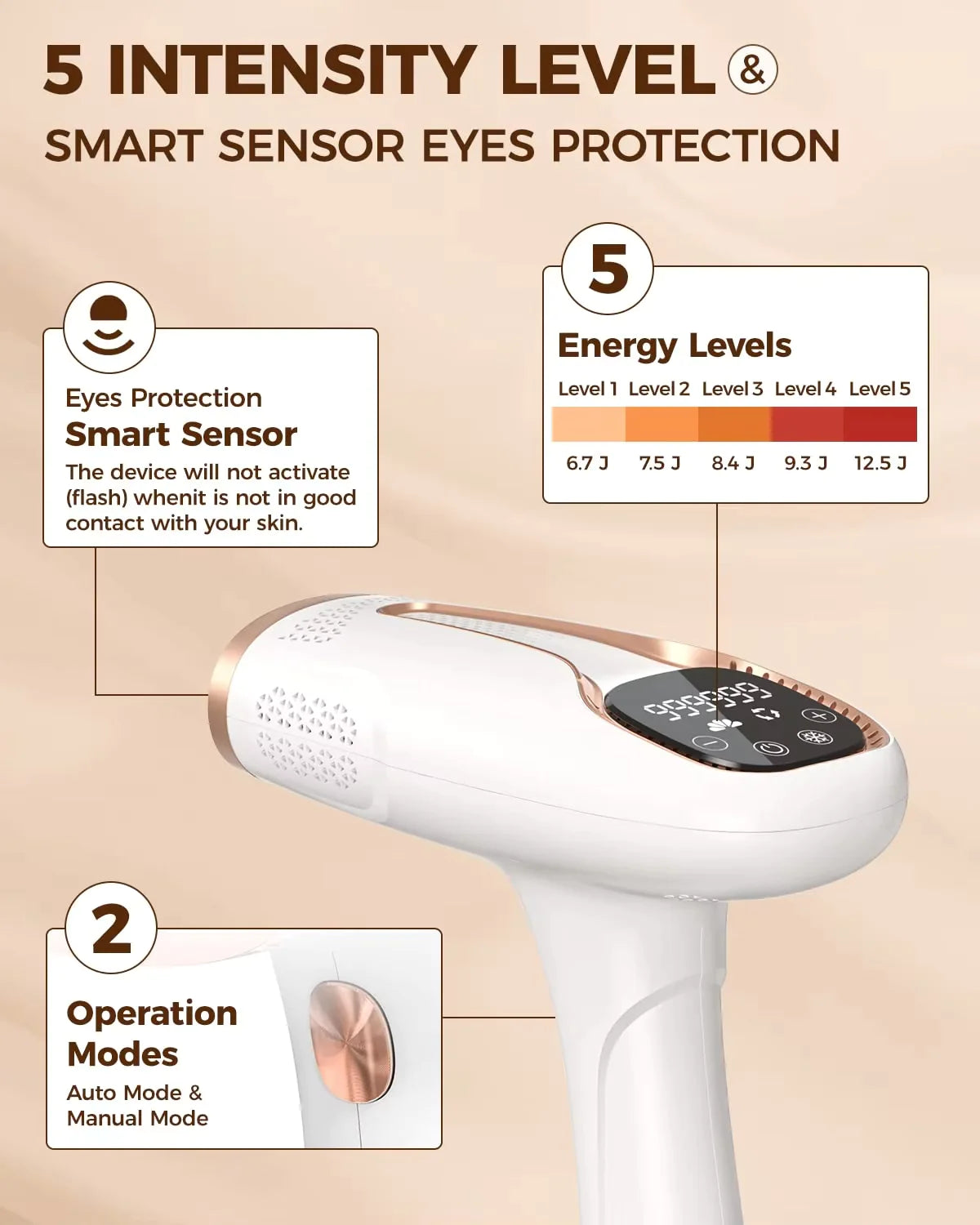 IPL Laser Hair Removal Device